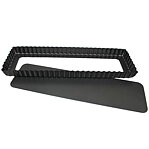 Pajform löstagbar botten. Längd 35 cm.