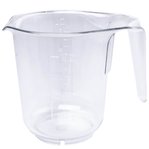 Mått 0,5 liter SAN-plast