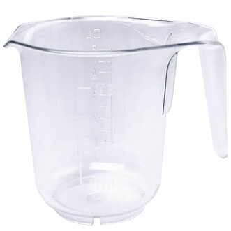Mått 0,5 liter SAN-plast
