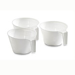Dl-mått 3-pack vit