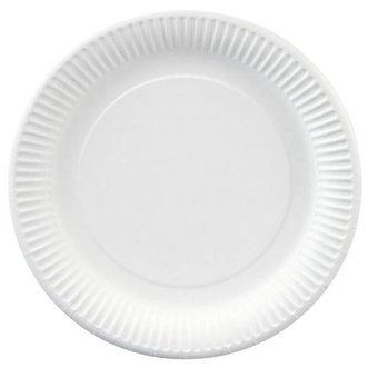 Tallrik 22cm flat engång 50 pack
