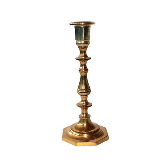Ljusstake mässing 180 mm.