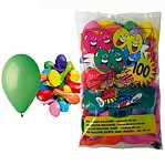 Ballonger runda 19 cm 100 st