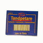 Tandpetare i ask