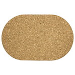 Korkunderlägg oval 340x220