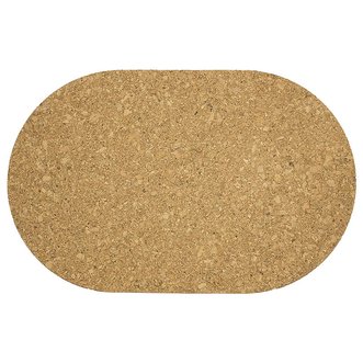 Korkunderlägg oval 340x220