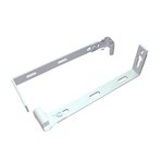 Väggfäste c-skena 20 cm 2-pack