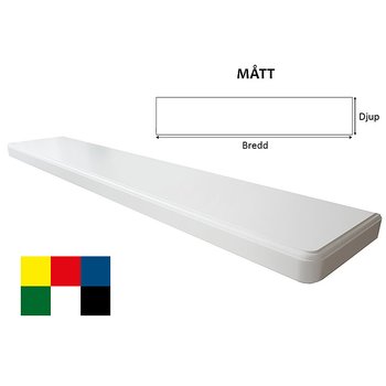 Fönsterbräda torpet valfri färg 38mm hel