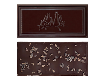 Organic Moomin Chocolate The Hattifatteners - Mörk choklad 70% med kakaonibs