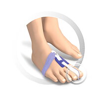 RUCK® AVLASTNING Basic Hallux Valgus Nattbandage, storlek 37-40 (höger, 1 st)