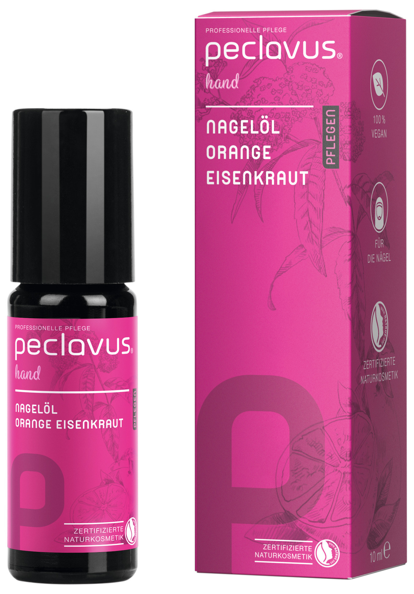 peclavus® hand Nagelolja, Apelsin-Verbena | Vårdande (10 ml) - 4