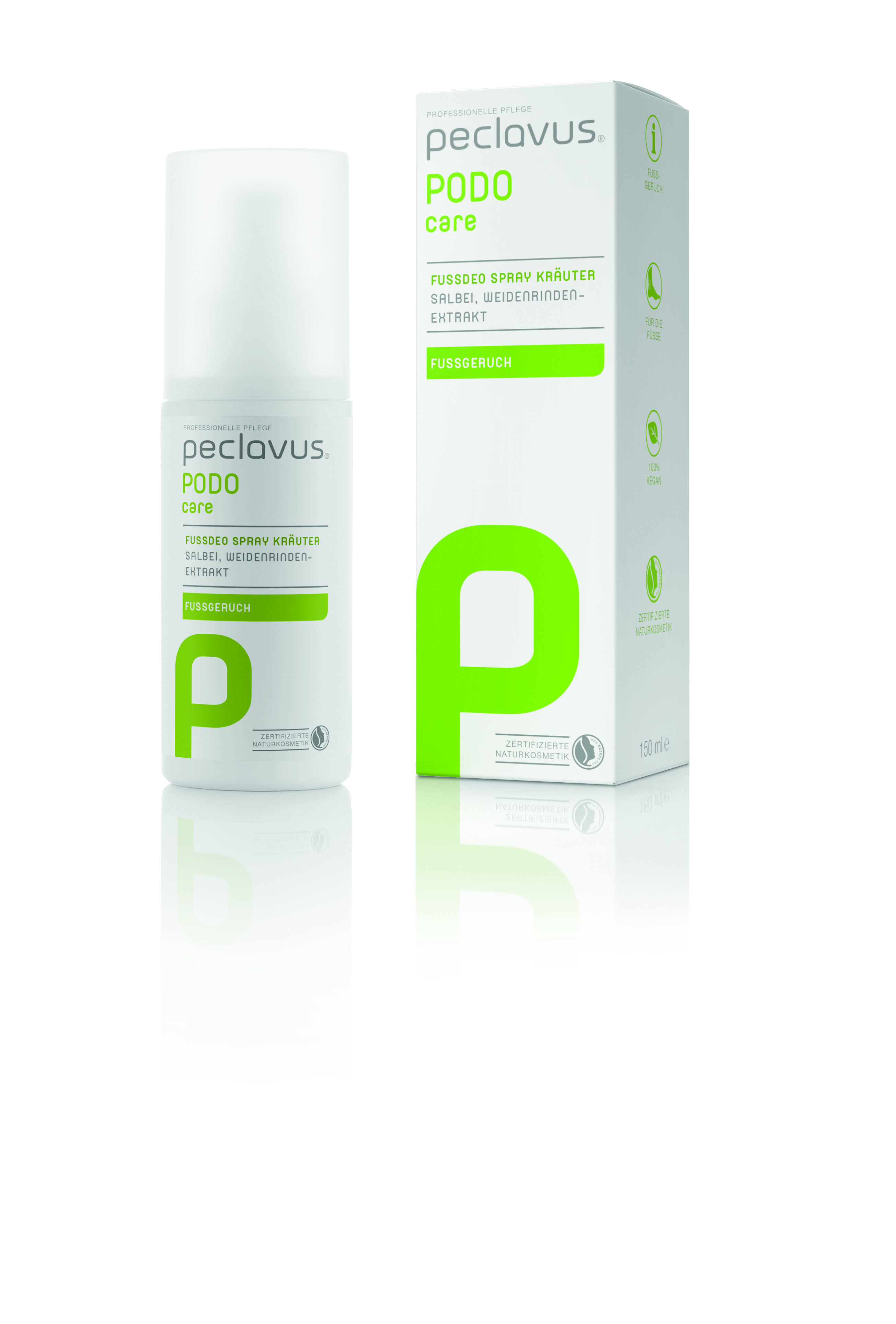 peclavus® PODOcare Fotdeospray örter 150 ml - 2