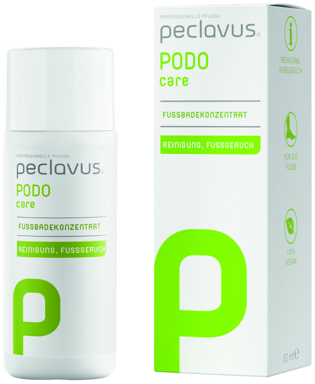 peclavus® PODOcare Fotbadskoncentrat 50 ml - 2
