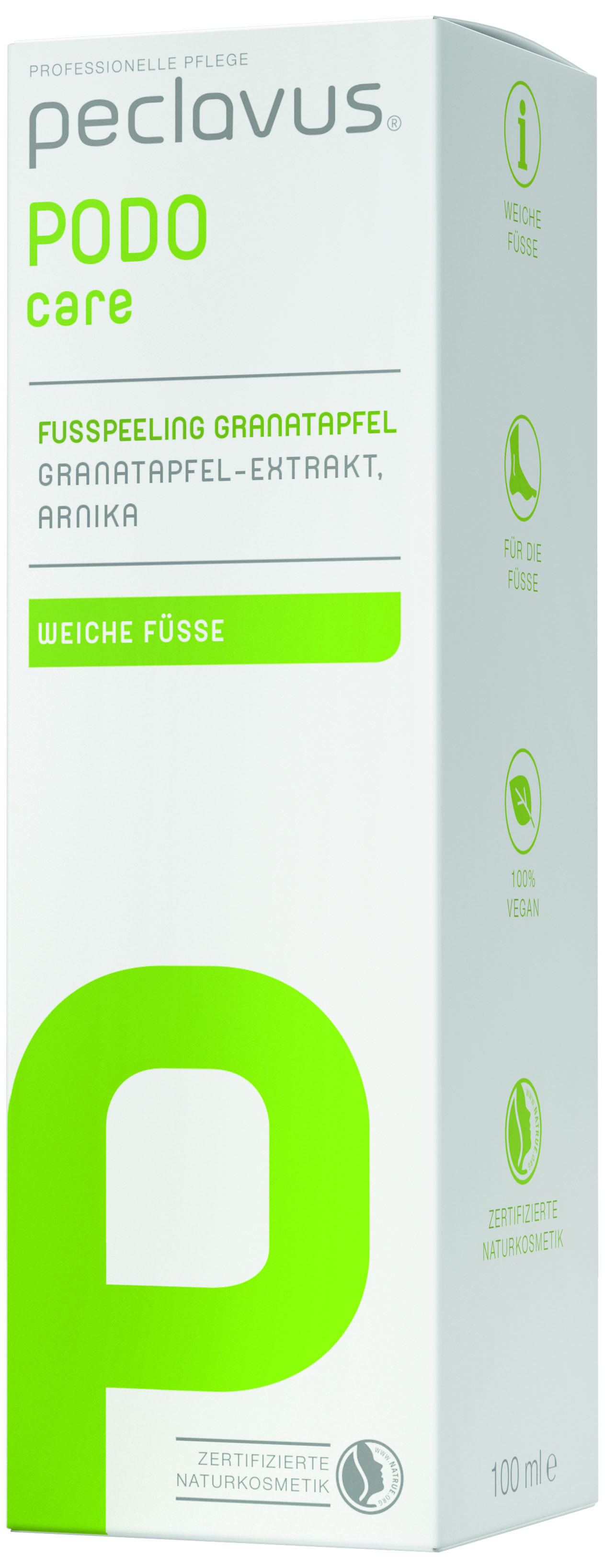 peclavus® PODOcare Fotpeeling Granatäpple 100 ml - 3