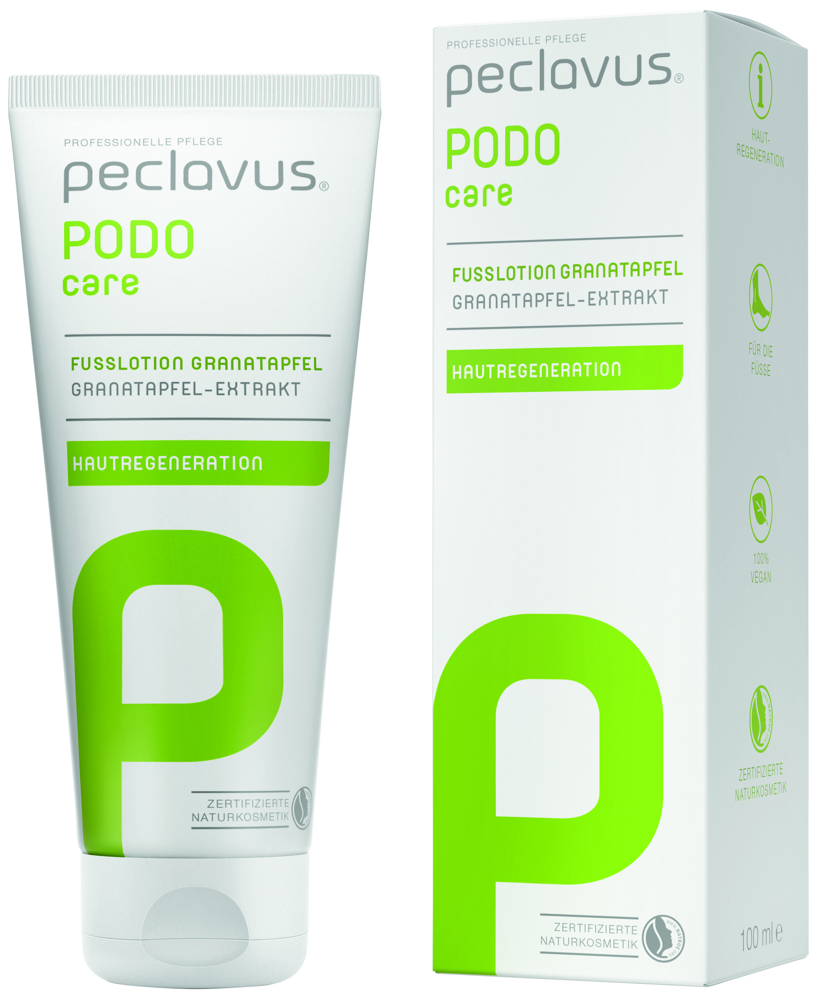 peclavus® PODOcare Fotlotion Granatäpple 100 ml - 2