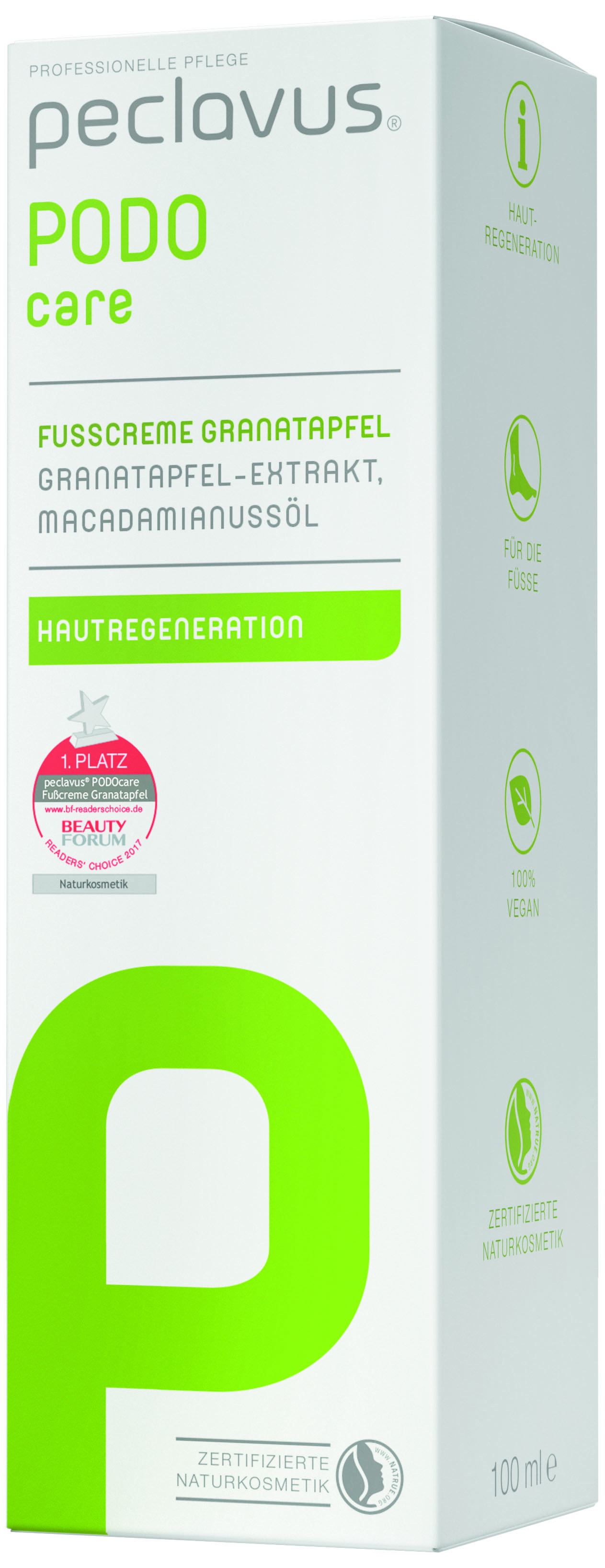 peclavus® PODOcare Fotcreme Granatäpple 100 ml - 3