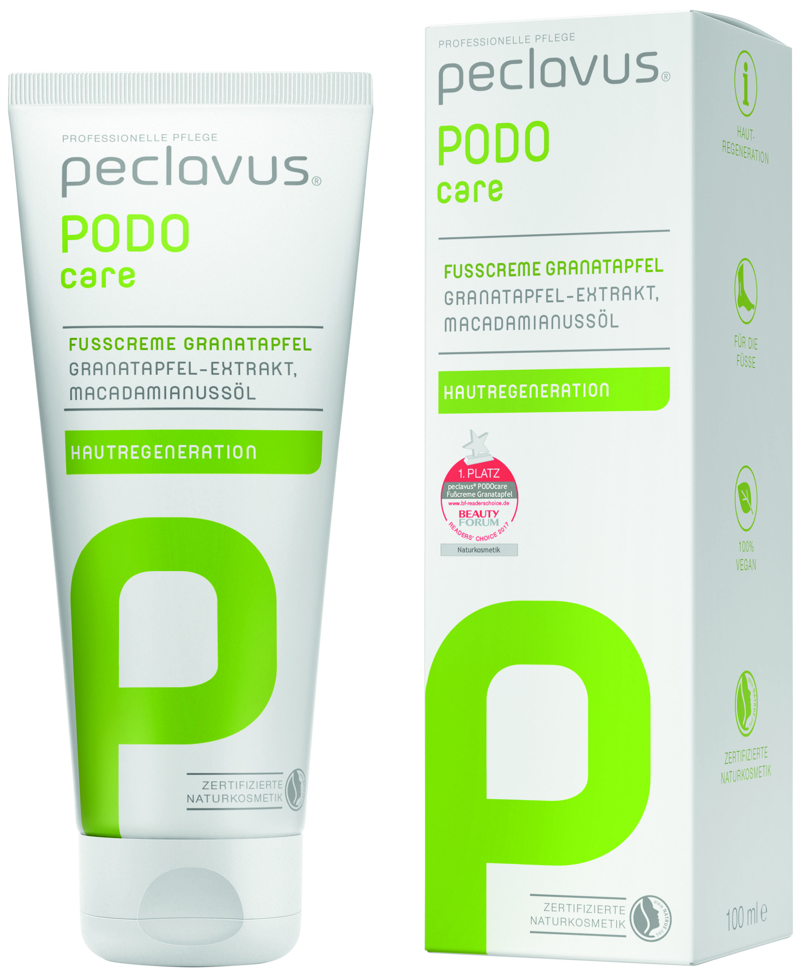 peclavus® PODOcare Fotcreme Granatäpple 100 ml - 2