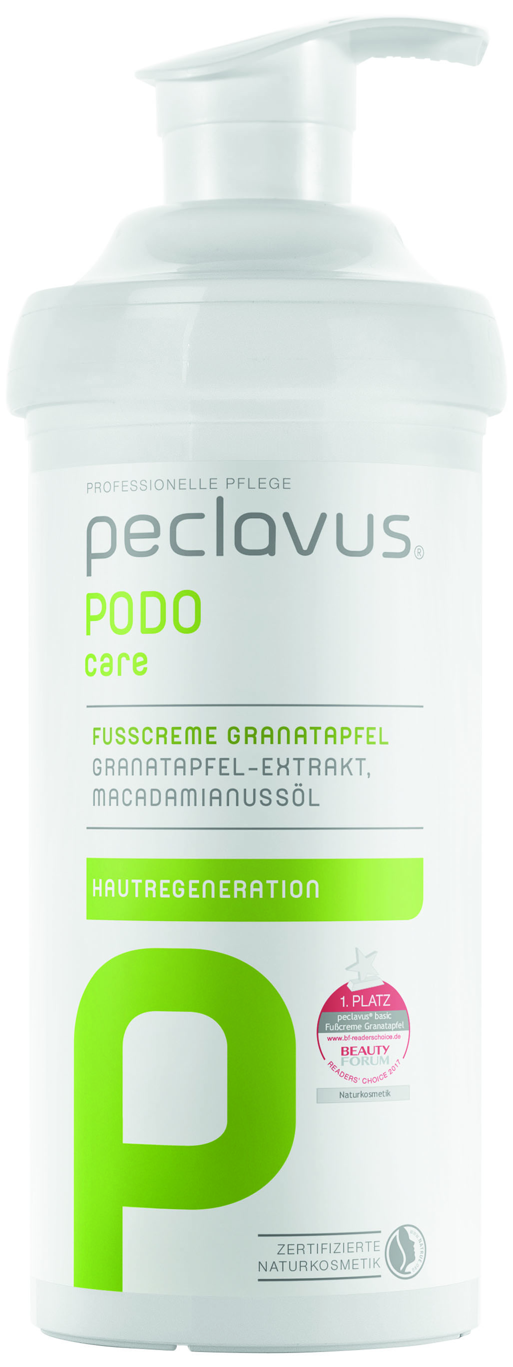 peclavus® PODOcare Fotcreme Granatäpple 500 ml
