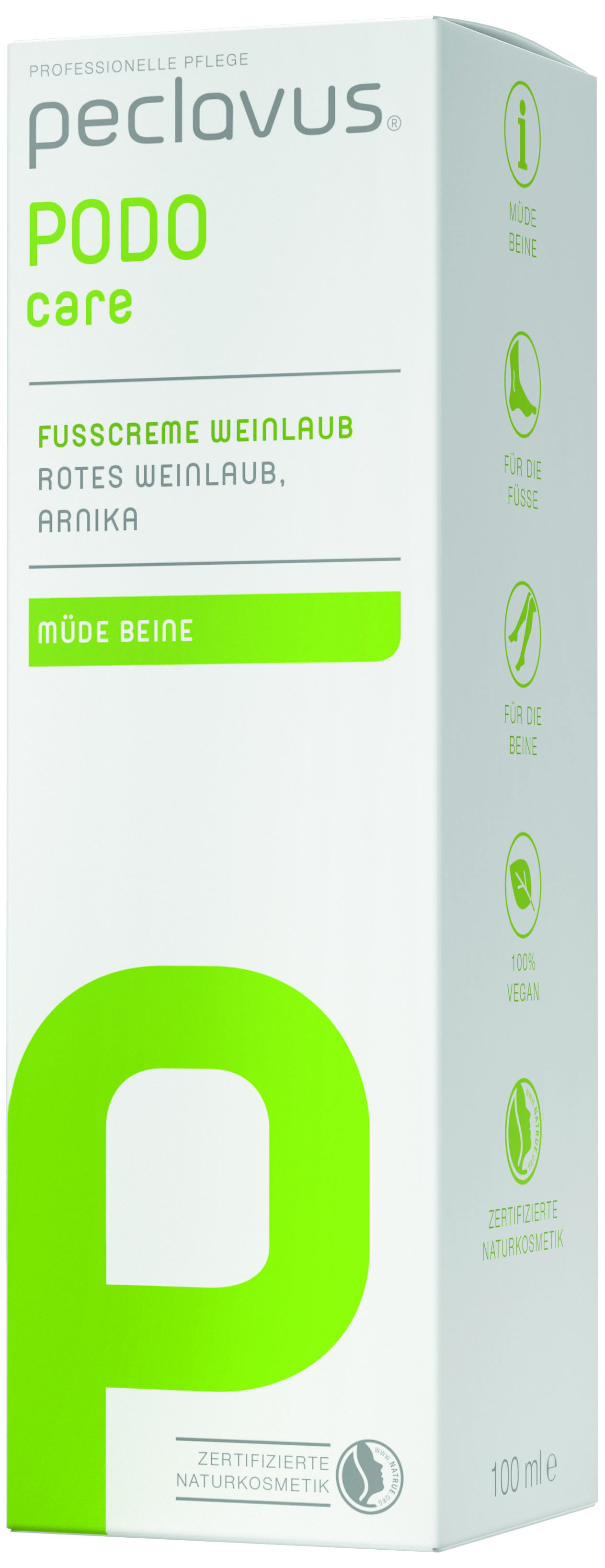 peclavus® PODOcare Fotcreme Vinblad 100 ml - 4
