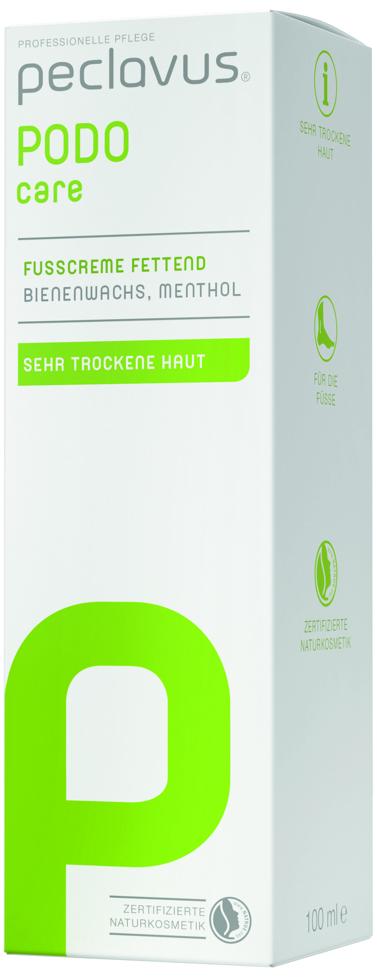 peclavus® PODOcare Fettande Fotcreme 100 ml - 3