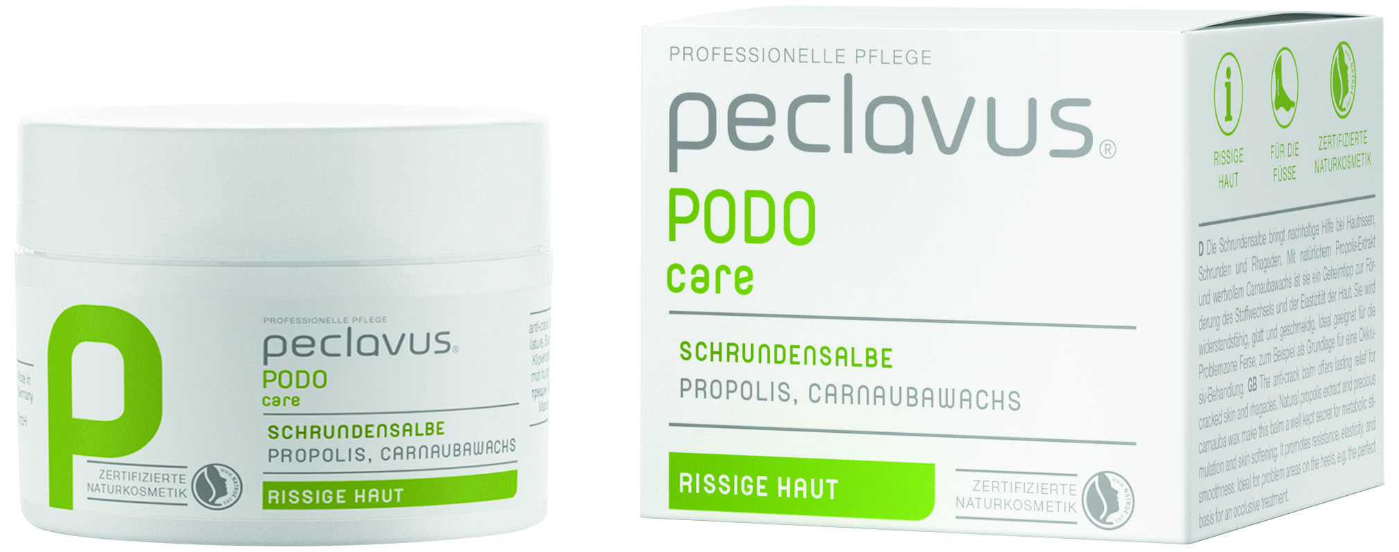 peclavus® PODOcare Salva mot hudsprickor 50 ml - 2