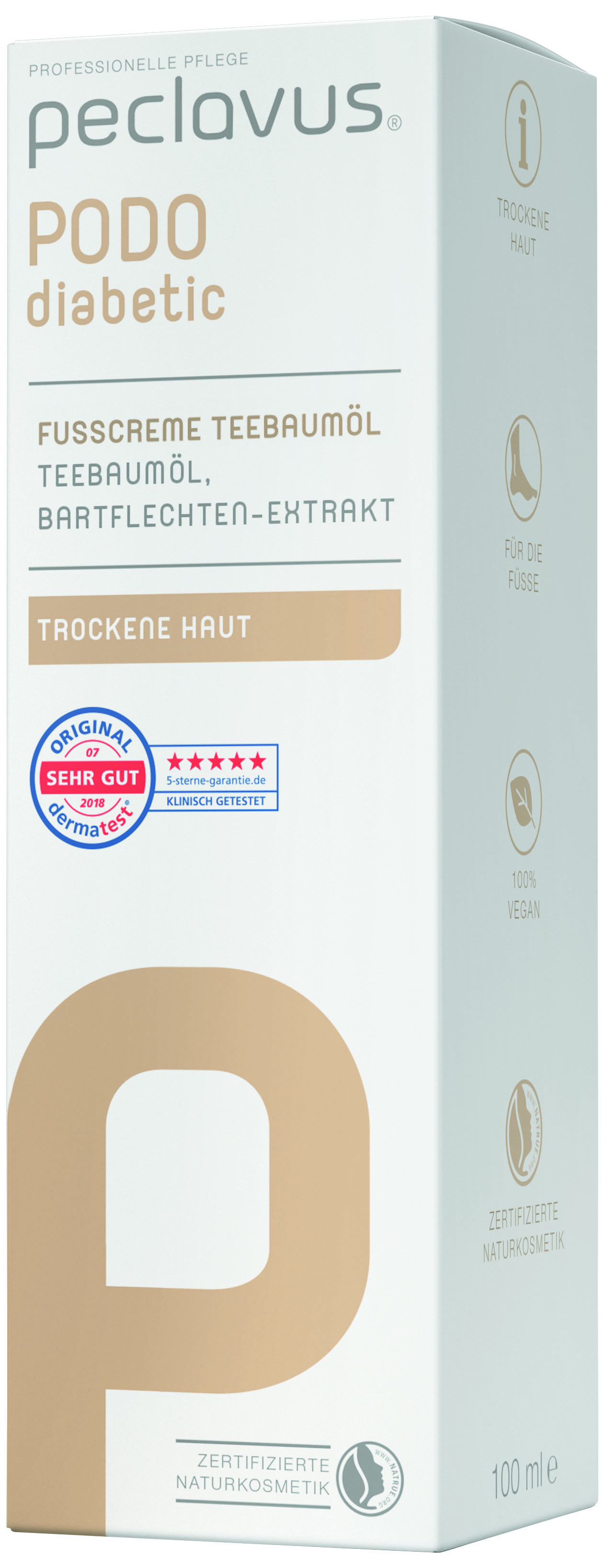 peclavus® PODOdiabetic Fotcreme Teträdsolja 100 ml - 3