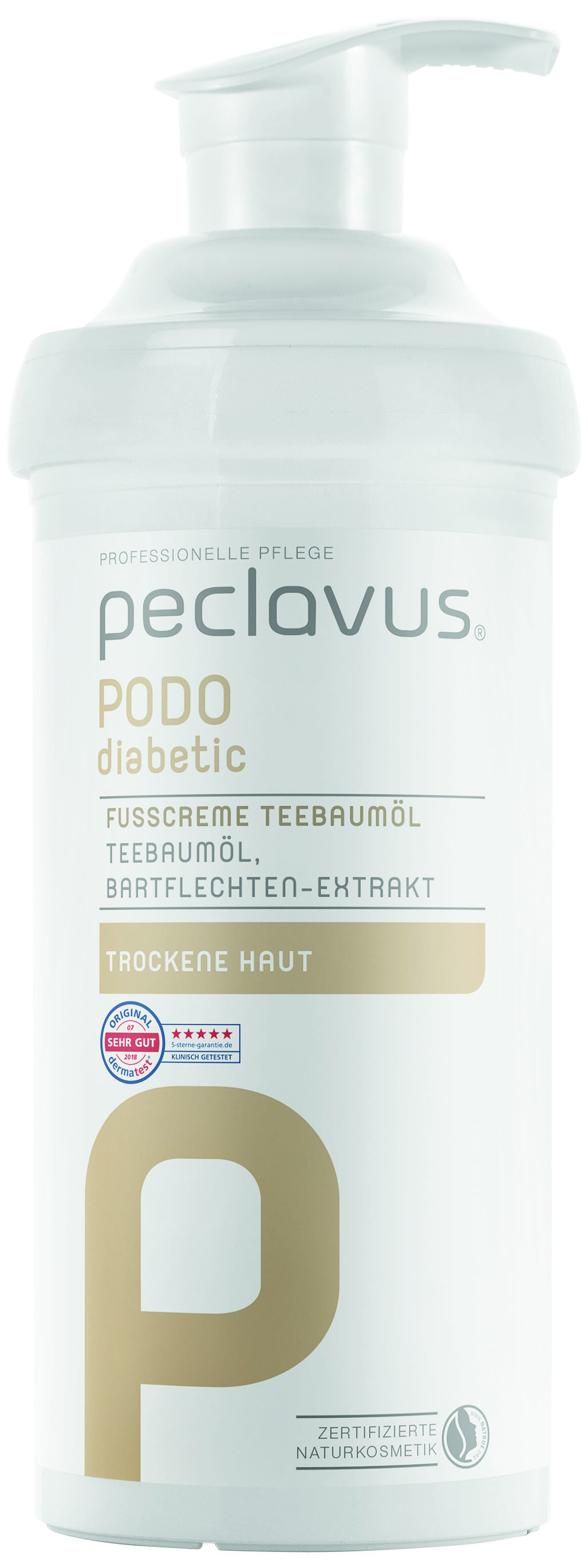 peclavus® PODOdiabetic Fotcreme Teträdsolja 500 ml