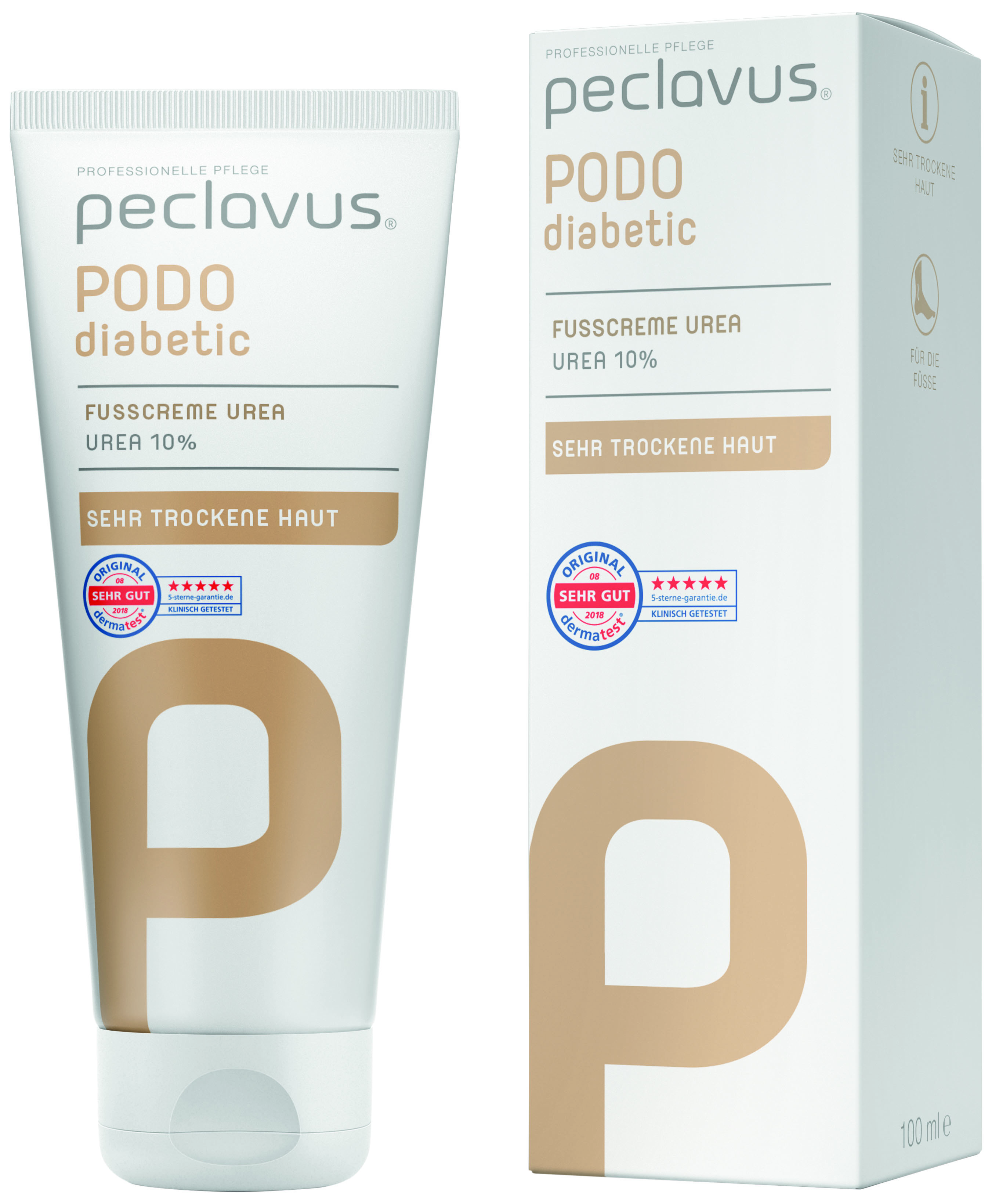 peclavus® PODOdiabetic Fotcreme Urea 100 ml - 2