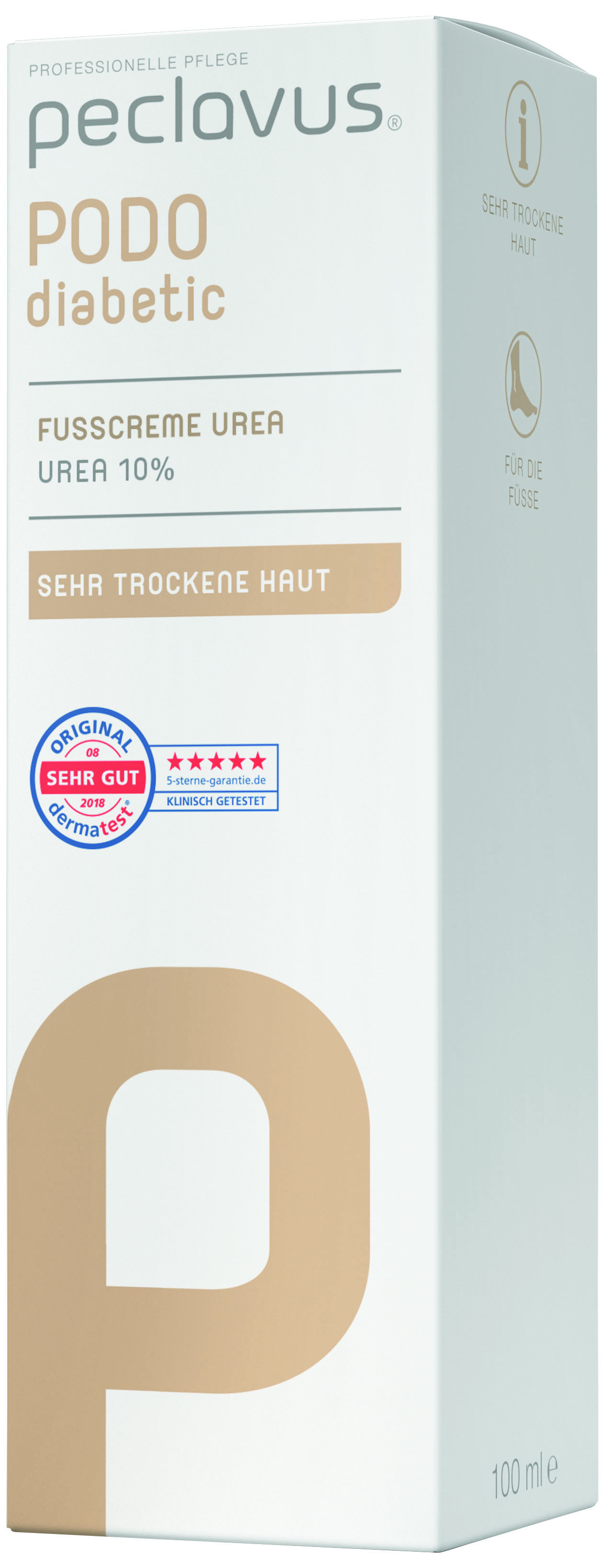 peclavus® PODOdiabetic Fotcreme Urea 100 ml - 3