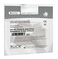 RUCK® AVLASTNING Smartgel, Tåkudde, medel, 10 st