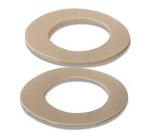 RUCK® AVLASTNING Silikon Skyddsring beige, oval (60 st)