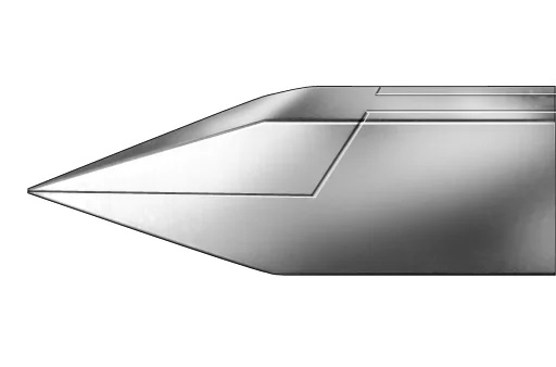RUCK® INSTRUMENT Hörntång med lång skäryta - 2