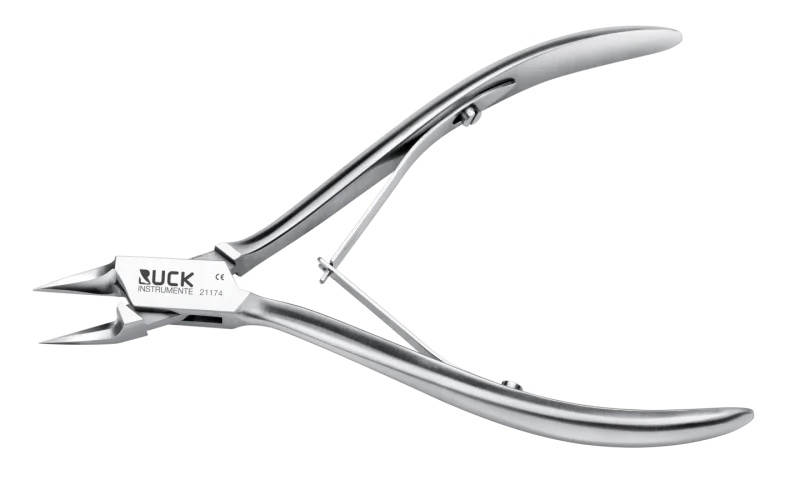 RUCK® INSTRUMENT Hörntång med lång skäryta