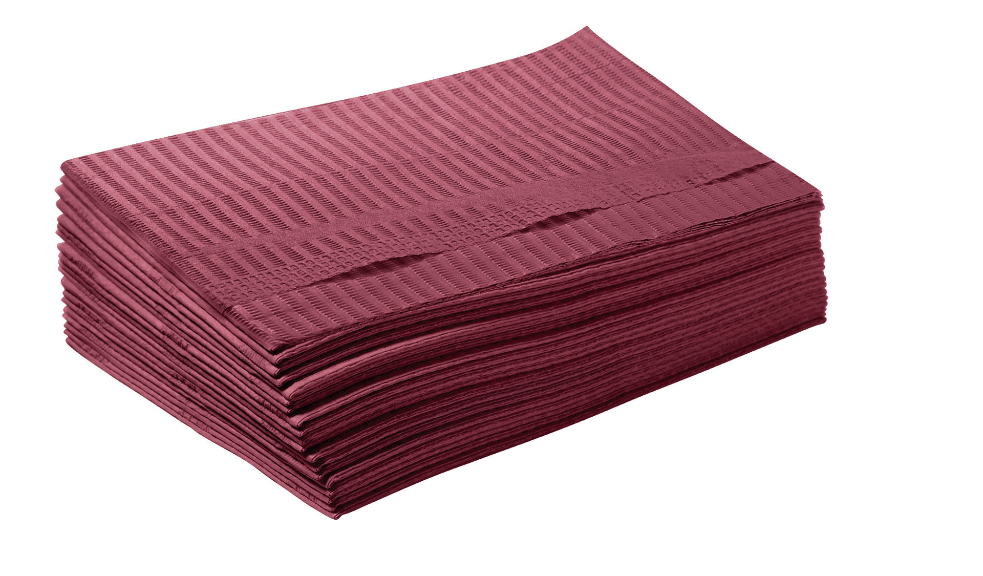 Pappersservetter, bordeaux 33x46 cm, 125 st