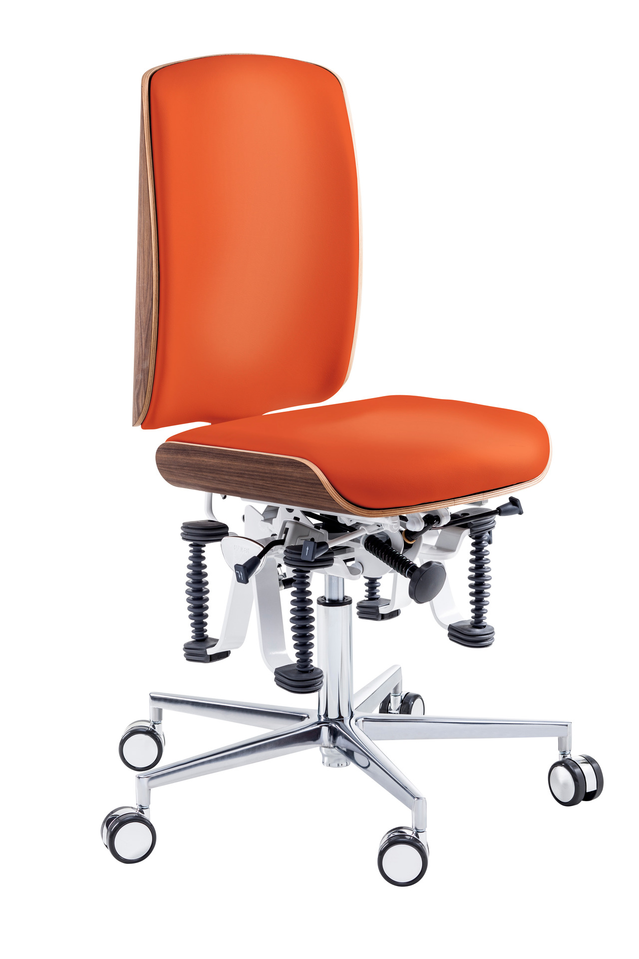 RUCK® STOOL bioswing CPL valnöt - 40