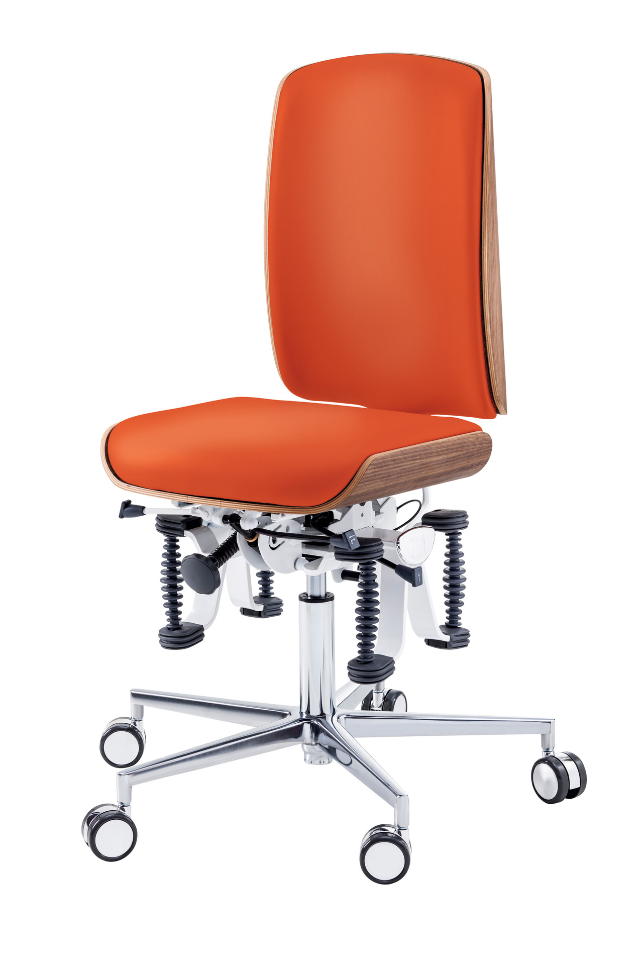 RUCK® STOOL bioswing CPL valnöt - 39