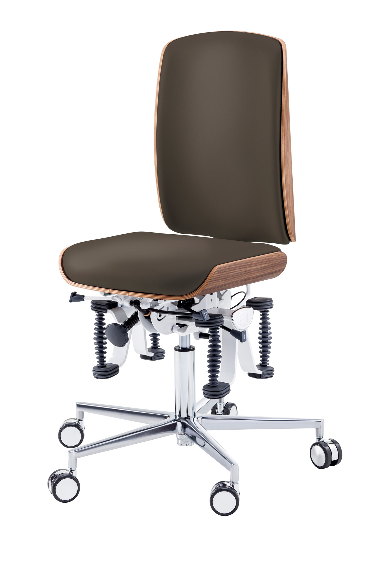 RUCK® STOOL bioswing CPL valnöt - 11