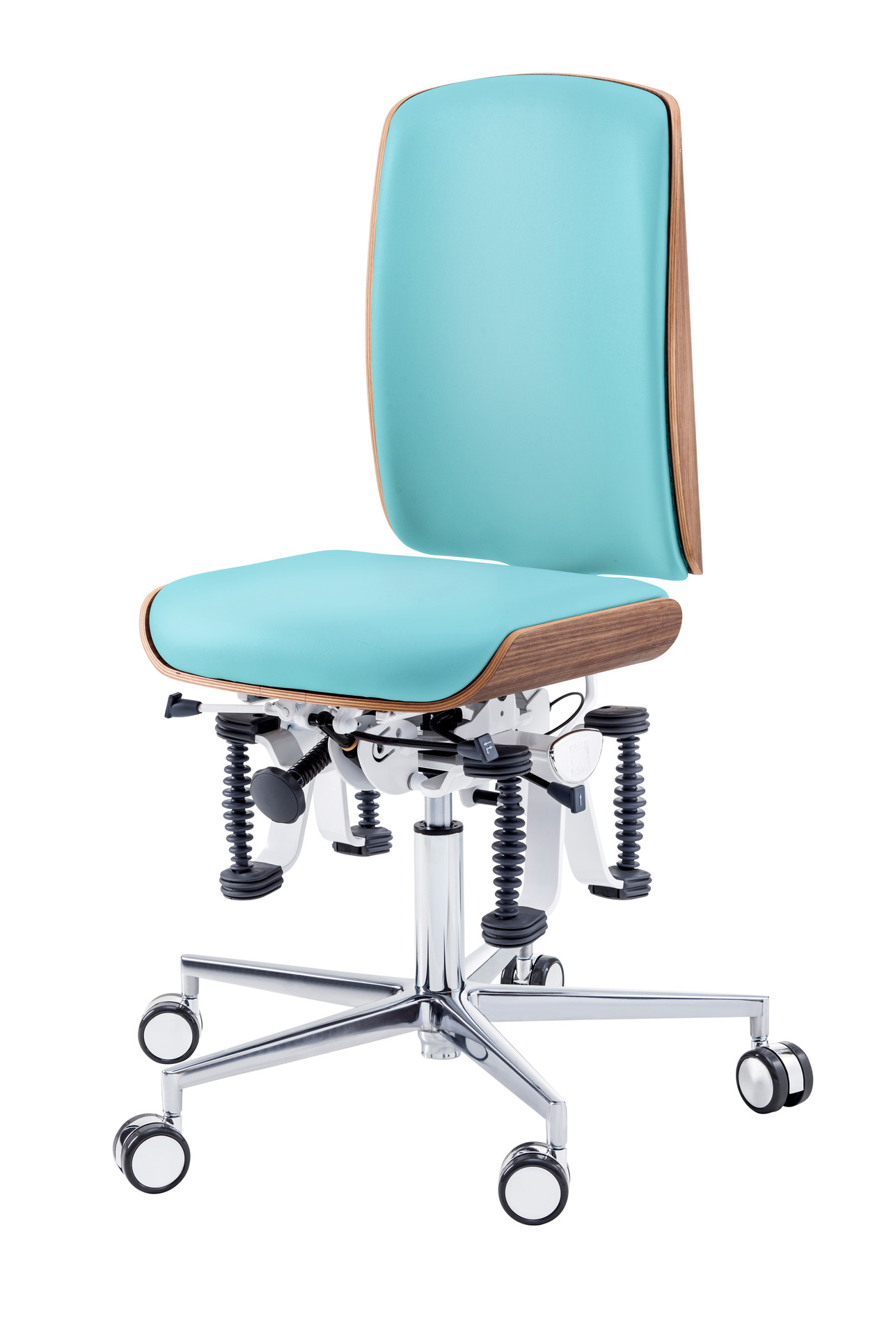 RUCK® STOOL bioswing CPL valnöt - 27