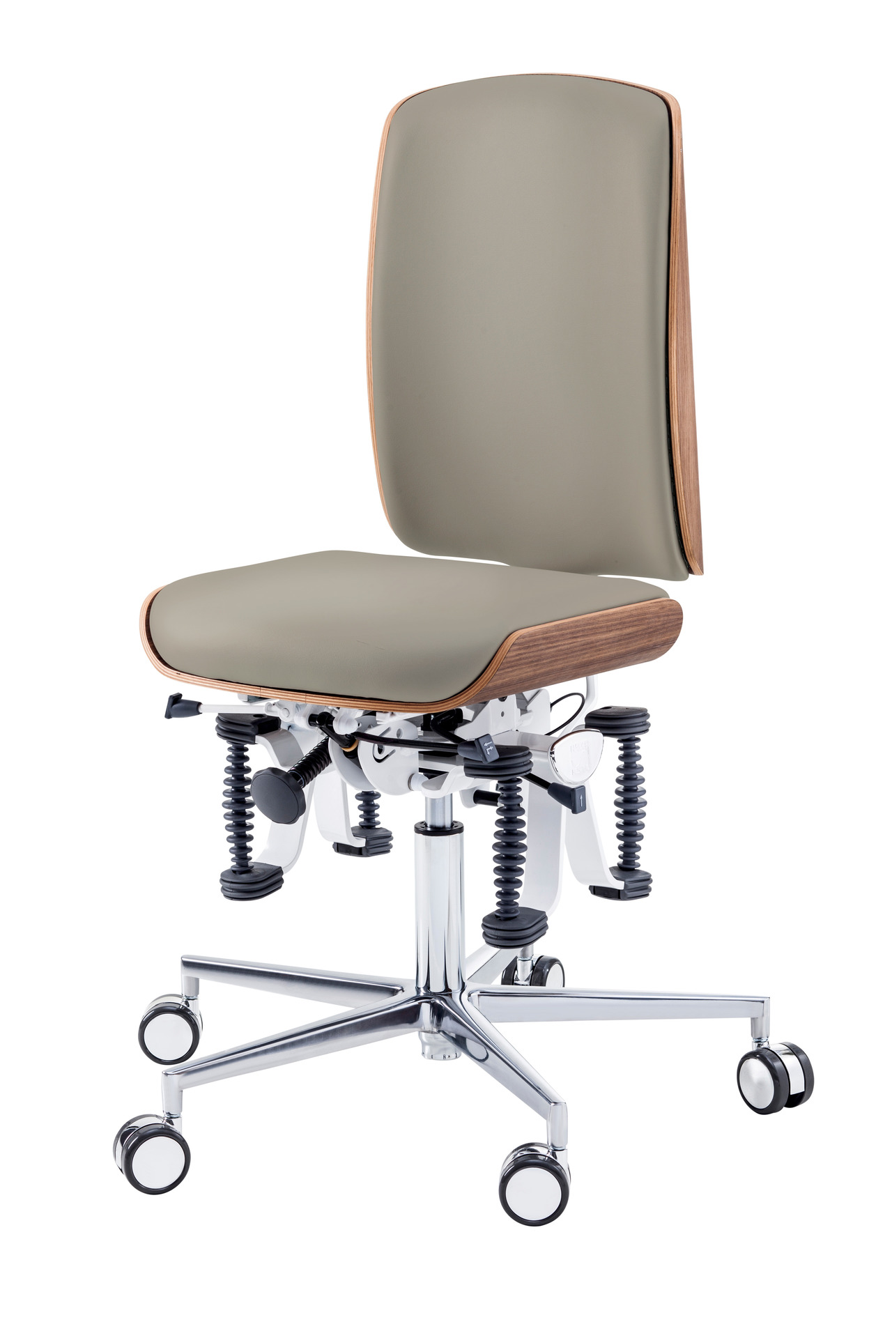 RUCK® STOOL bioswing CPL valnöt - 15