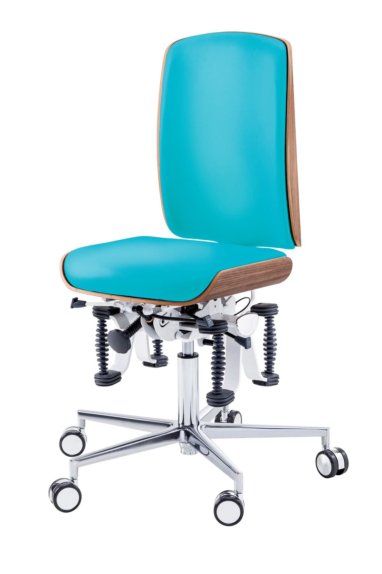 RUCK® STOOL bioswing CPL valnöt