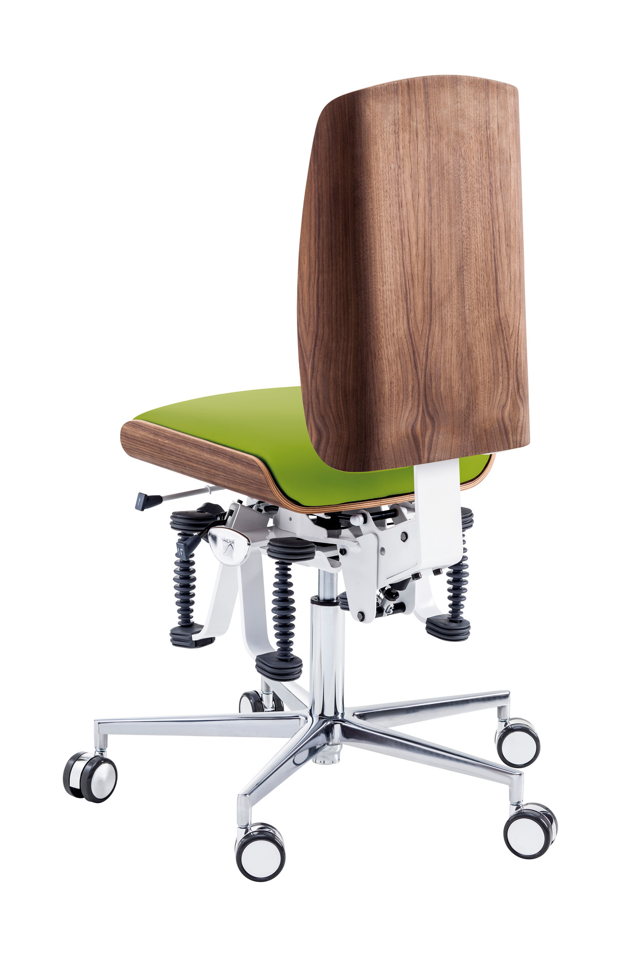RUCK® STOOL bioswing CPL valnöt - 25