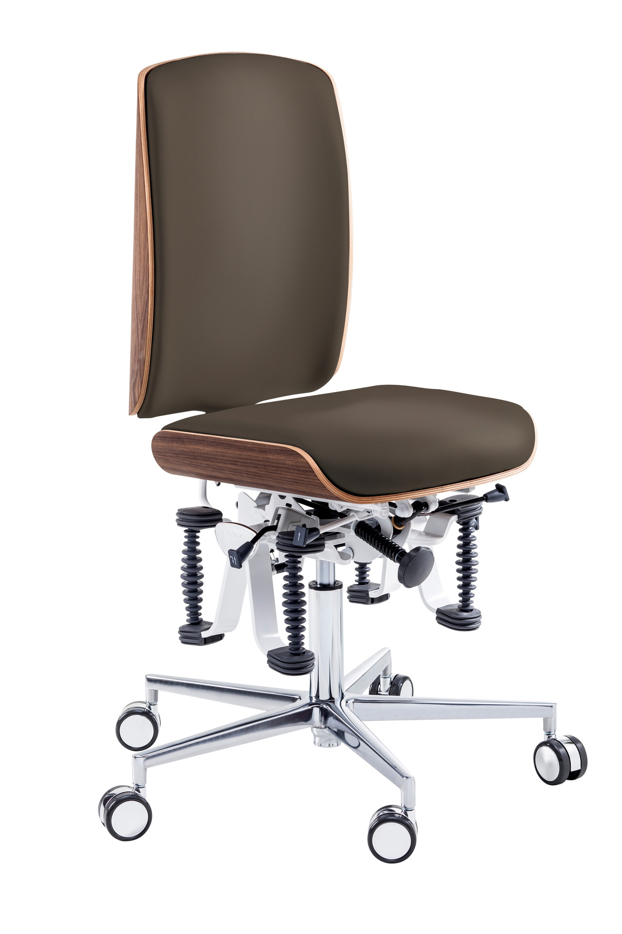 RUCK® STOOL bioswing CPL valnöt - 12