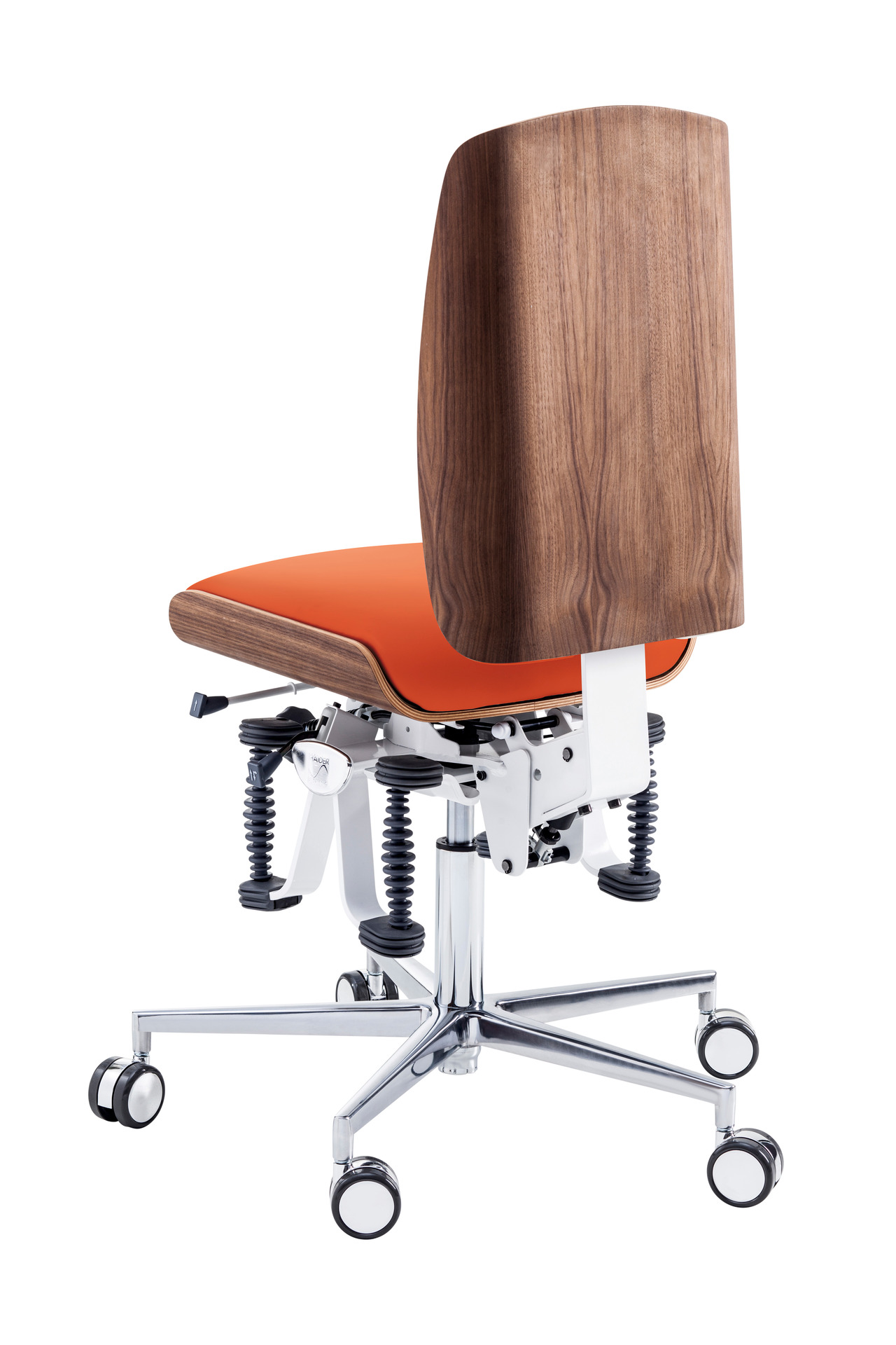 RUCK® STOOL bioswing CPL valnöt - 41