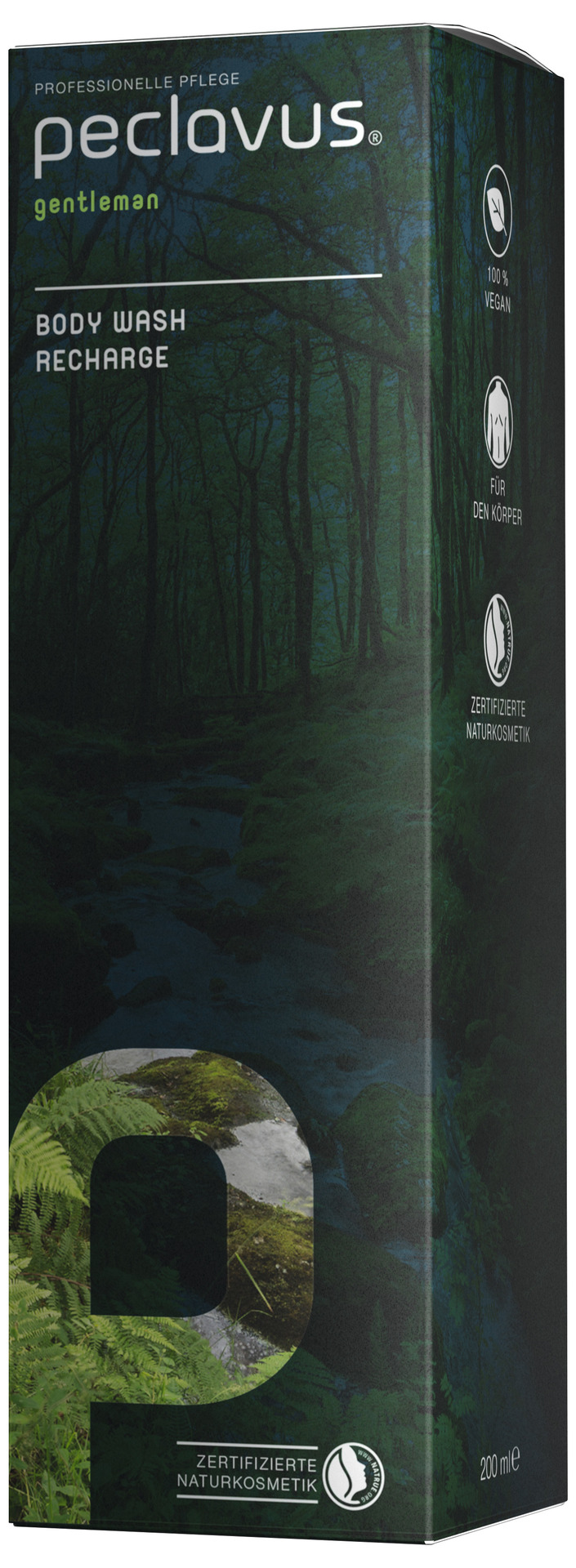 peclavus® gentleman Body Wash Recharge, 200 ml - 3