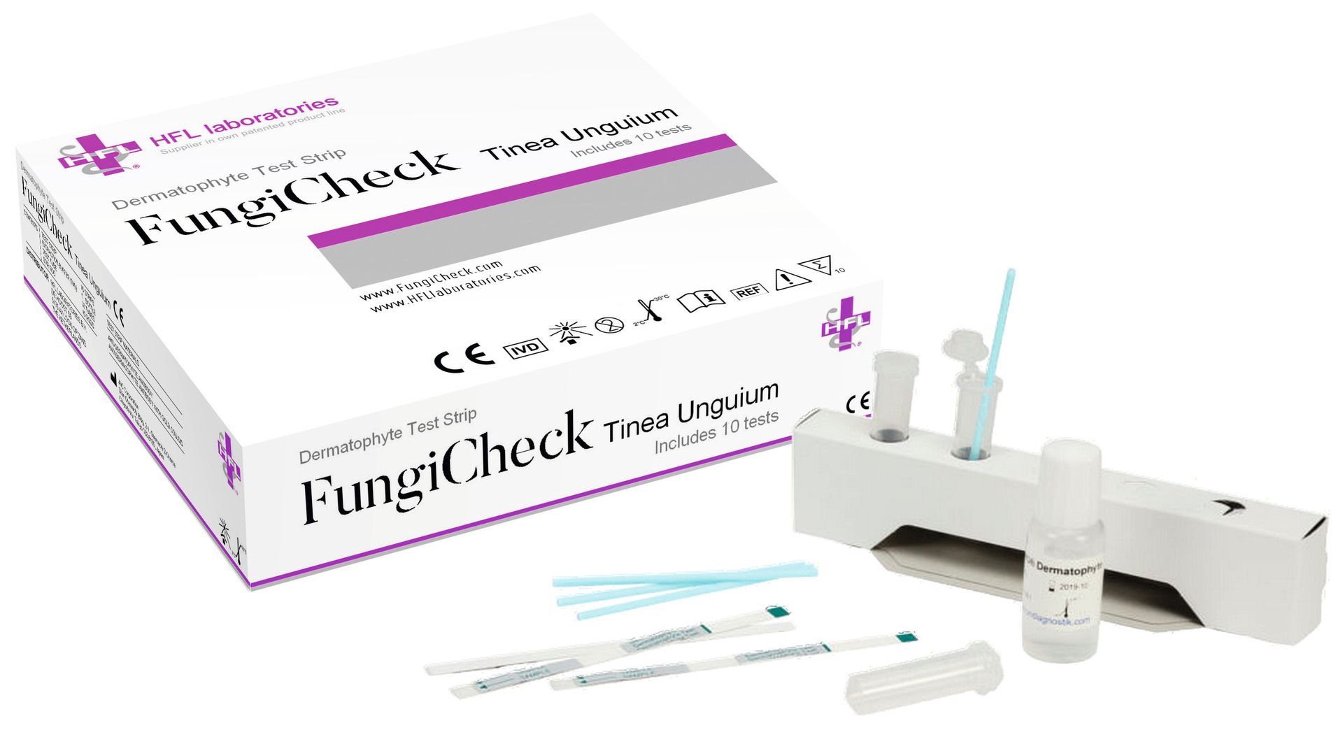 FungiCheck Dermatofyter Testremsor - 2