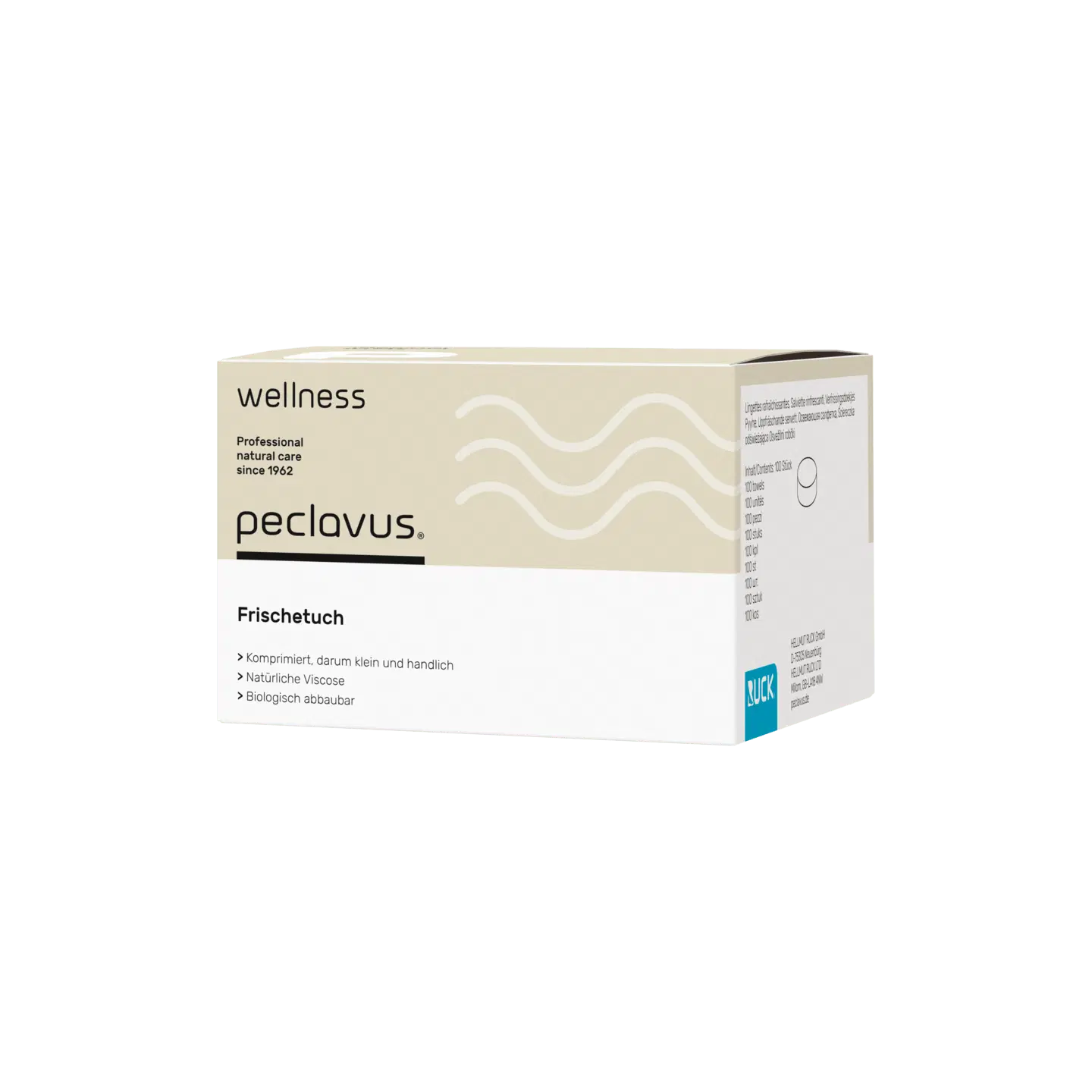 peclavus® wellness Handduk för uppfräschning (100 st)