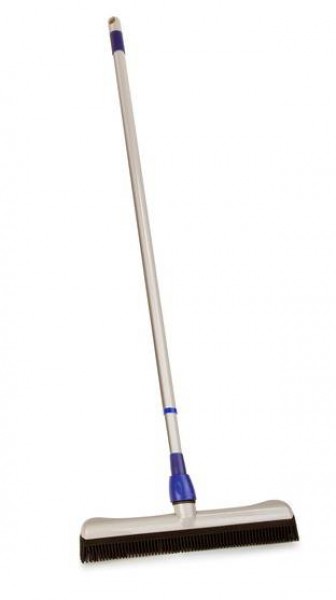 Gummiborste med teleskopskaft (bredd 35 cm)