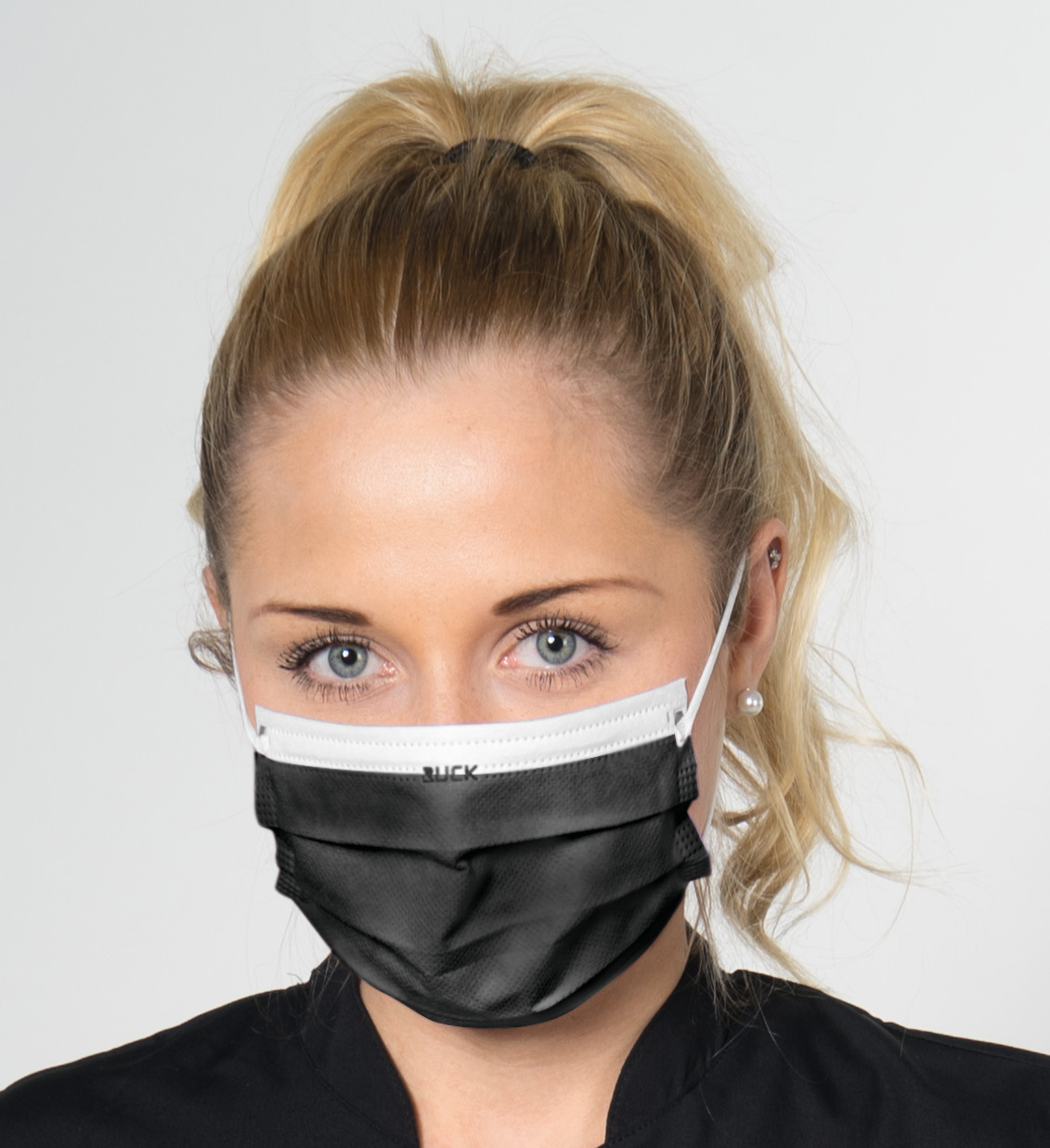 RUCK® Munskydd, 3-skikt, latexfri - svart - 8