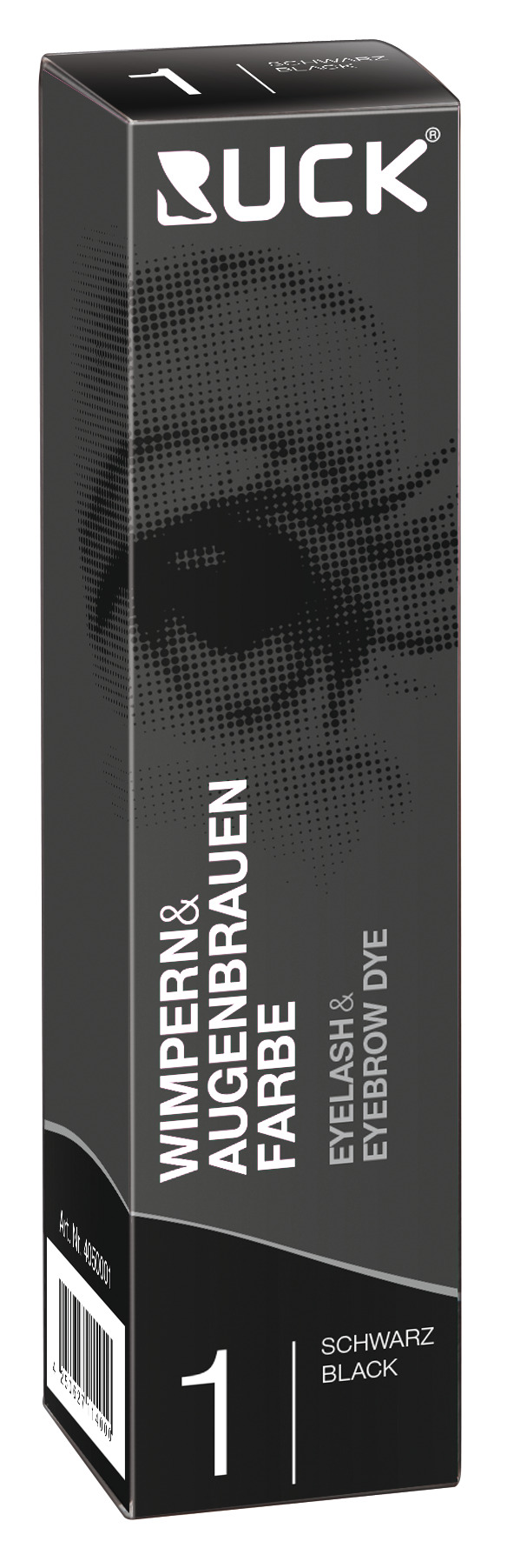 RUCK® Ögonfransfärg - Svart, 15 ml
