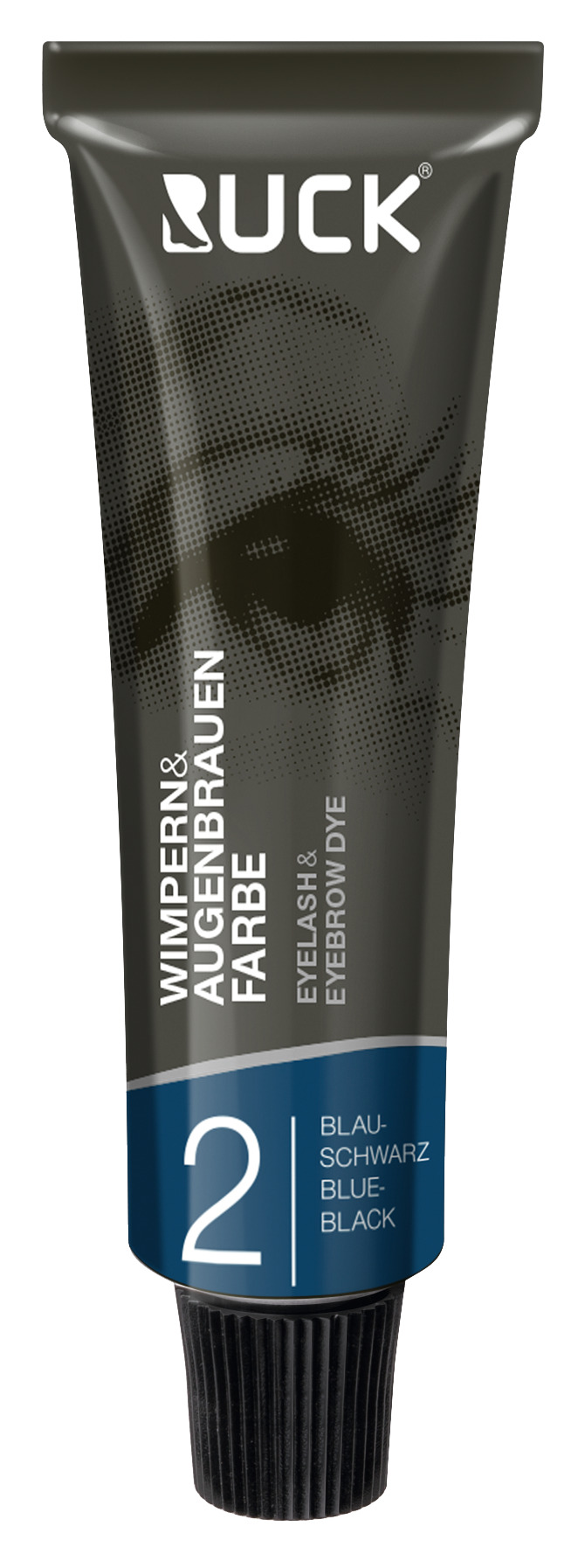 RUCK® Ögonfransfärg - Blå-Svart, 15 ml - 2